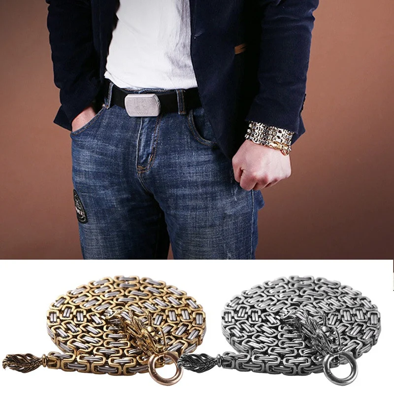 Dragon Back Zelfverdediging Zweep Ketting Rvs Titanium Staal Kiel Armband Discreet en Effectief Zelfbescherming