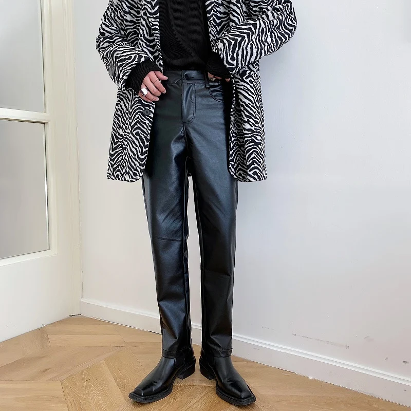 Pantalones Casuales Coreanos para Jóvenes, Estilo Recto Moderno, Niche Handsome. Moda y Comodidad para un Look Casual y Atractivo.