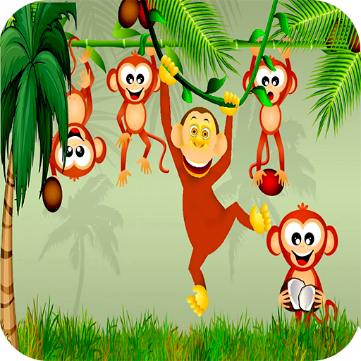 jungle monkey eating banana 街機 App LOGO-APP開箱王