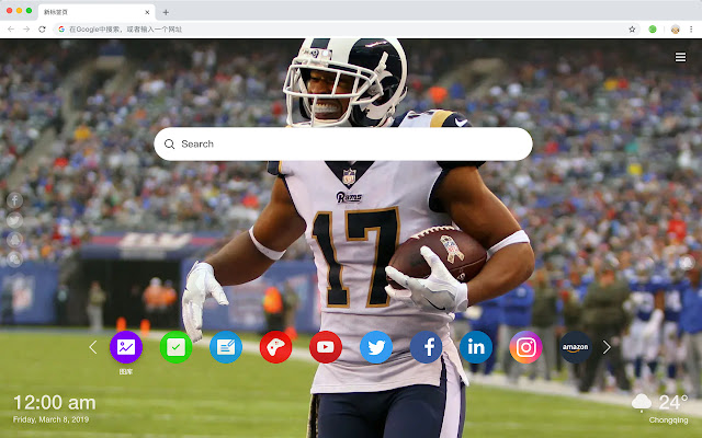 Robert Woods New Tab & Wallpapers Collection