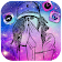 Galaxy, Sad, GirlThèmes fonds HD icon