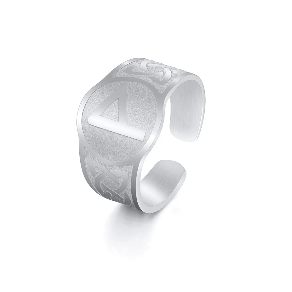 Roestvrijstalen ring voor de wijsvinger. Stijlvol, duurzaam en perfect voor elke gelegenheid. Een stoere blikvanger voor jou.