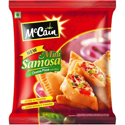 Mccain Cheese Pizza Samosa 240 Gm