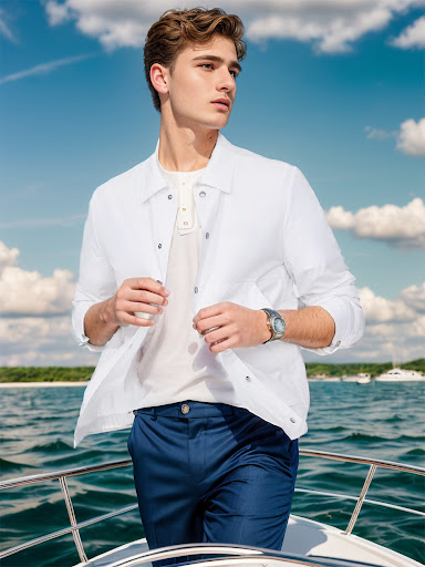 Title 19, Three Colors Simple Shirt Casual Jacket Coat Co...