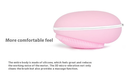 Title 2, Handheld Microshock Silicone Small Facial Clean...
