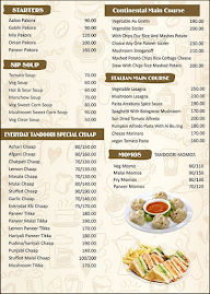 Ganesha Restaurant menu 2