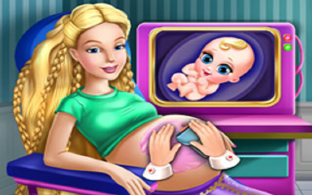 Barbie Rapunzel Pregnant Check Up