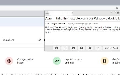 Notifier for Gmail 2.0