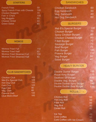 Mel B's menu 1