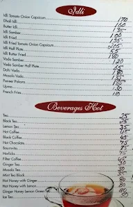 Madras Cafe menu 1