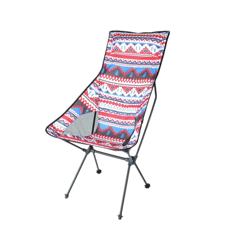 Cadeira Lua Grande em Liga de Alumínio para Camping Praia Pesca Conforto e Leveza Perfeita para Relaxar ao Ar Livre