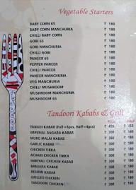 Imperial Multi-Cuisine Restaurant menu 2