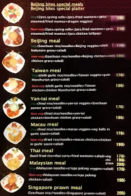 Beijing Bites menu 2