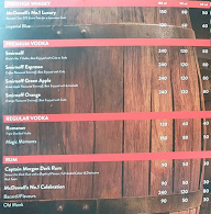 Just Inn menu 1