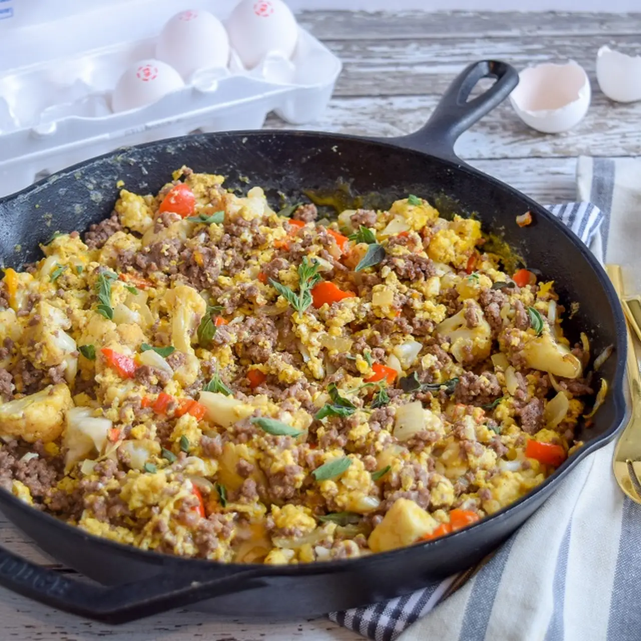 Skillet Breakfast Scramble