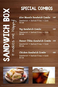 Sandwich Box menu 1