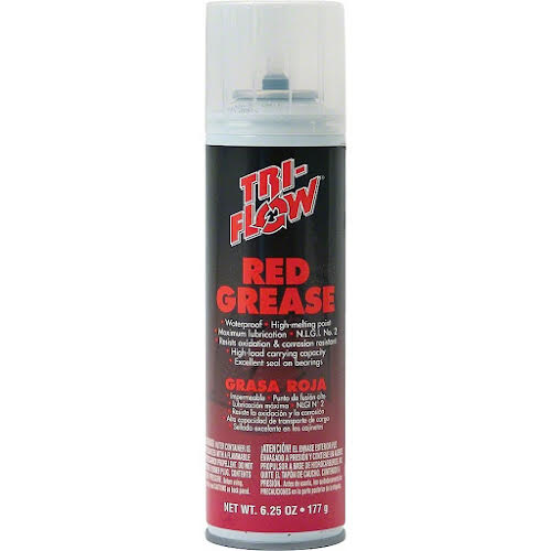 TriFlow Red Grease Aerosol: 6.25oz