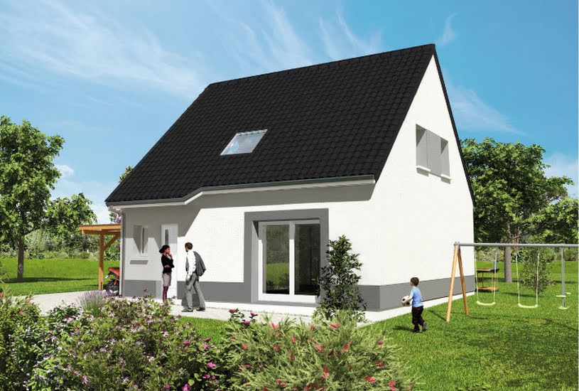  Vente Terrain + Maison - Terrain : 732m² - Maison : 105m² à Le Thuit-Simer (27370) 