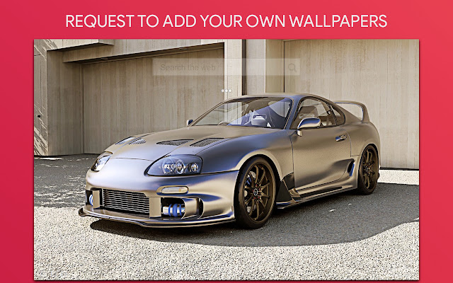 Toyota Supra Wallpaper HD Custom New Tab