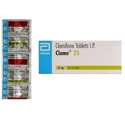 Clome 25mg Tablet 10's