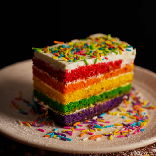 Rainbow Fantasy Pastry