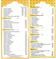 Nazeer Delicacies menu 2