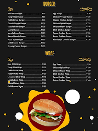 Burger Daddy menu 1