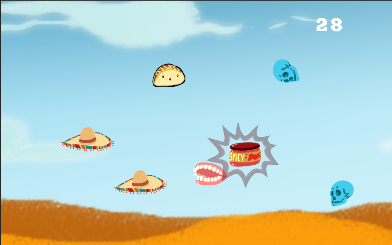 Android application Fly, Taco! Fly! screenshort