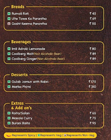 Biryani By Kilo menu 