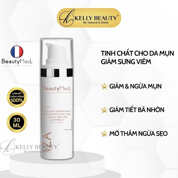 Beautymed Iza Serum - Tinh Chất Giảm Và Ngăn Ngừa Mụn | Kelly Beauty