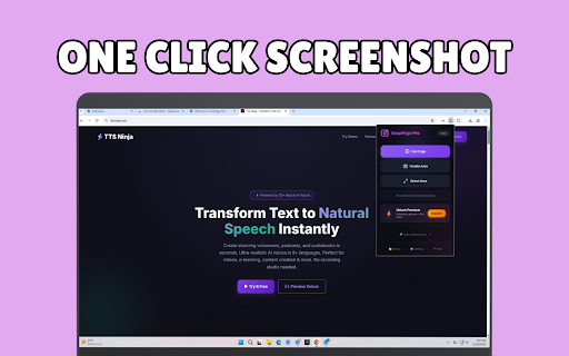 SnapPage Pro - Full Page Screenshot