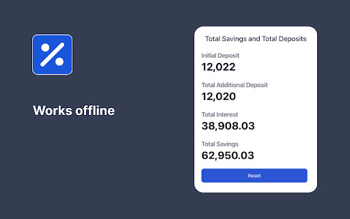 Future value calculator