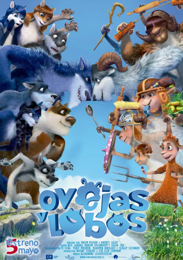 Película ovejas y lobos