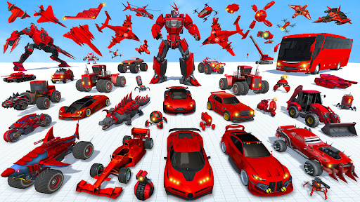 Screenshot Bus Robot Car Game: Robot Game