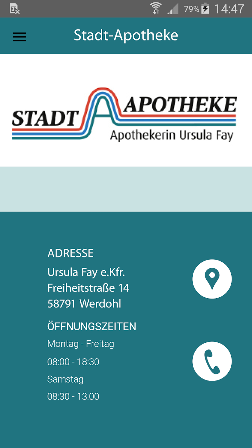 Stadt Apotheke Werdohl Screen 1