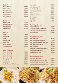 Celebration Restaurant menu 5