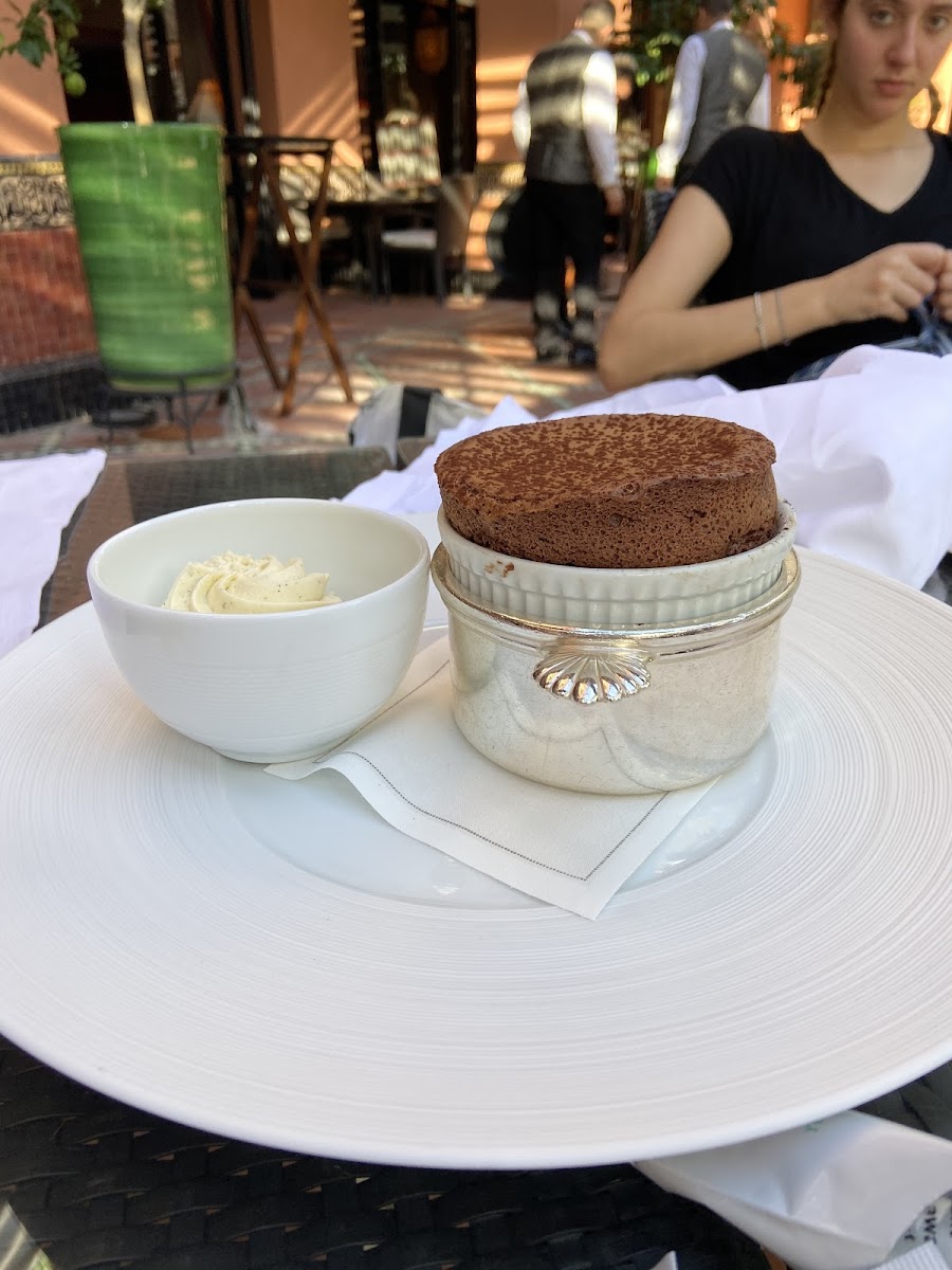 GF chocolate soufflé