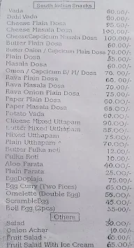Sundaram Restaurant menu 3