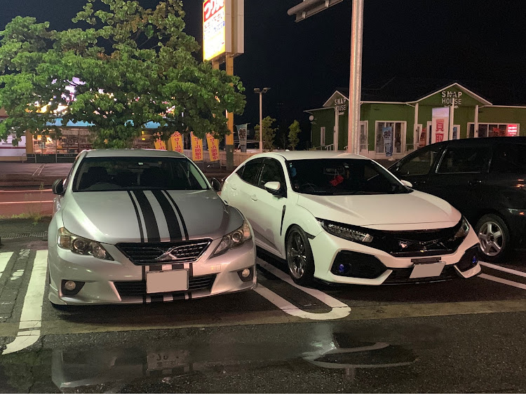 マークXのシビック・ドライブ・コラボ・海王丸パーク・立体駐車場に関するカスタム事例の投稿画像2枚目