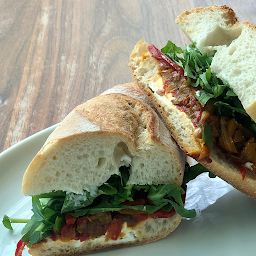 Goat Cheese & Sweet Pepper Baguette