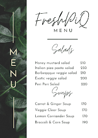 Freshpiq Salads menu 3