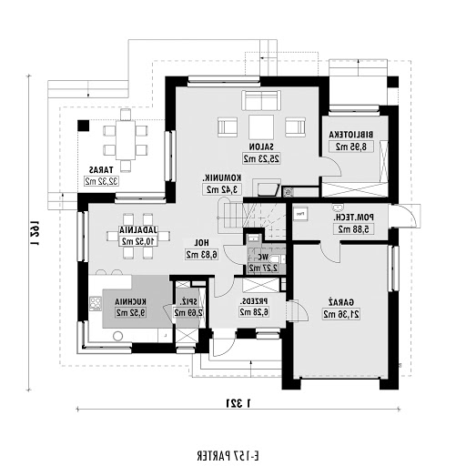 E-157 - Rzut parteru