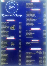 Seb's Restaurant & Lounge menu 1