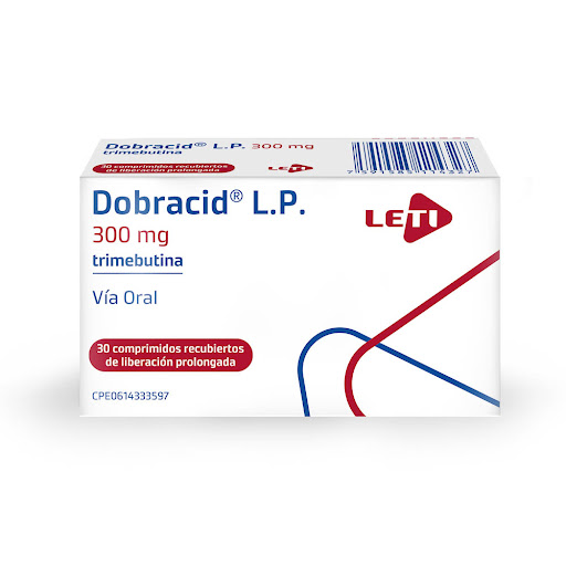 Trimebutina Dobracid Lp 300Mg X 30 Comprimidos Leti Liberacion Prolongada 300mg X 30 Comprimidos