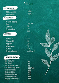 Kerala Cafe menu 7