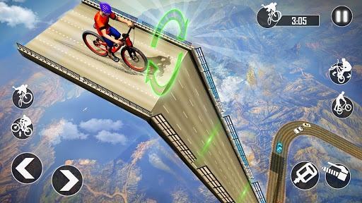 tiny bicycle stunt hero  APK MOD screenshots 1