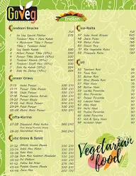 Go Veg menu 1