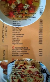 Hotel Santoor menu 4