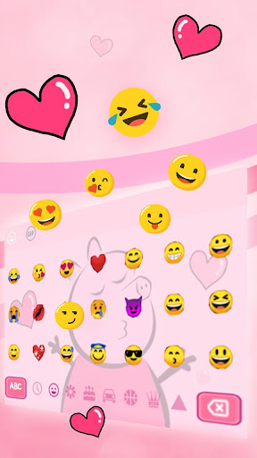 Pink Piggy Oink Keyboard