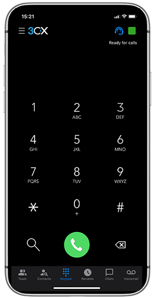 3CX-App für iOS